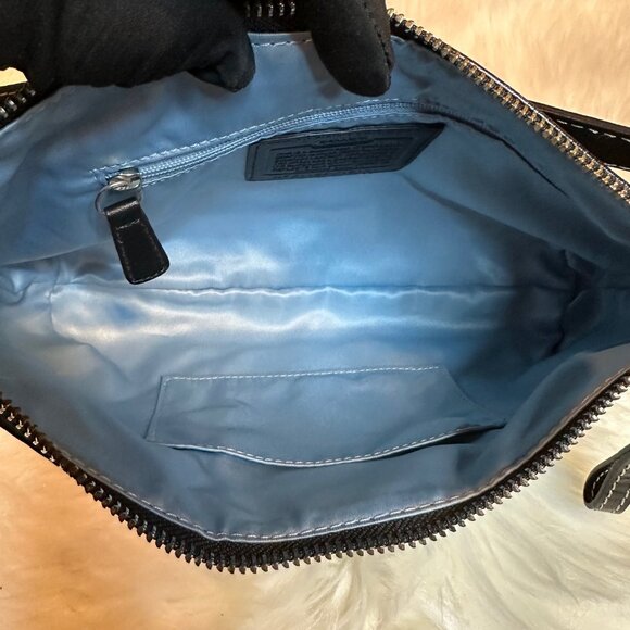 EUC Coach- Black Patent Leather Demi Crossbody Bag - Picture 11 of 13